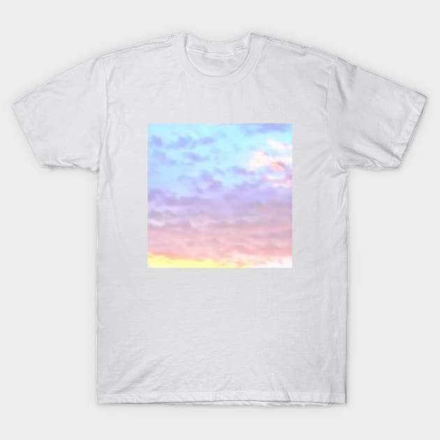 Tropical Rainbow Sunset T-Shirt by ArtbyAlisha1